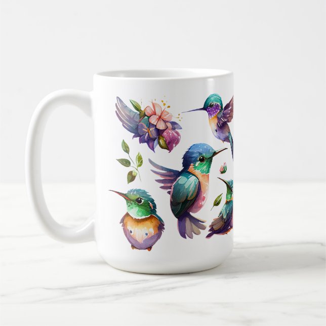 Fågelhassfåglar för Bird Älskare på Kaffemugg (Vänster)