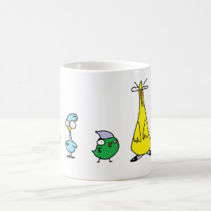 Fågelhjärna Kaffemugg