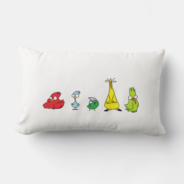 Fågelhjärna: Kudde (Framsida)