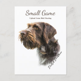 Fågelhund, jakt på högviltfågel vykort