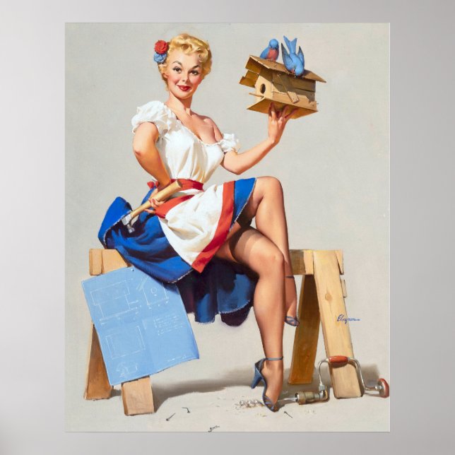 Fågelhus Poster (Framsidan)