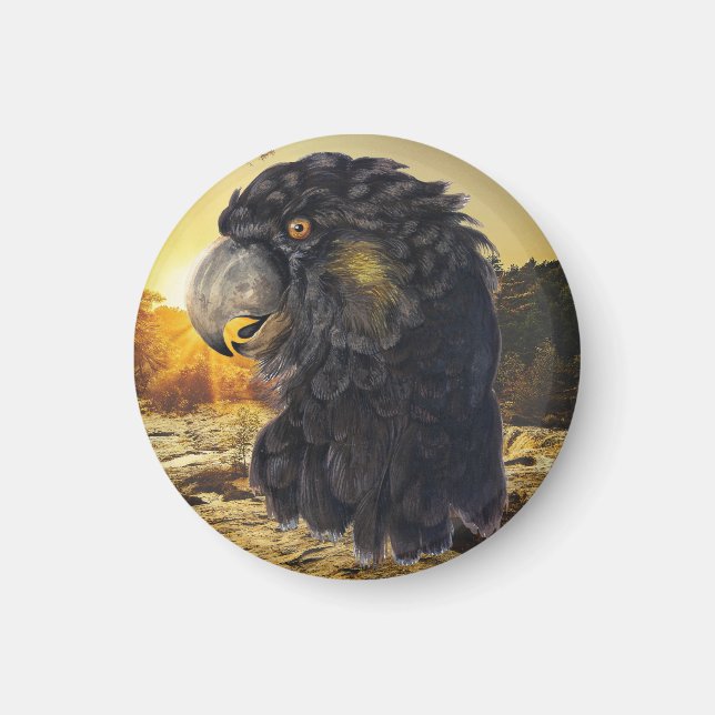Fågelhuvud Magnet (Framsidan)