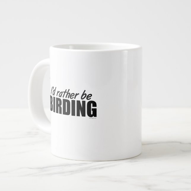 Fågeliakttagare Jumbo Mugg (Framsida vänster)