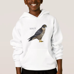 Fågelillustration av tecknad av fruktfalk t shirt