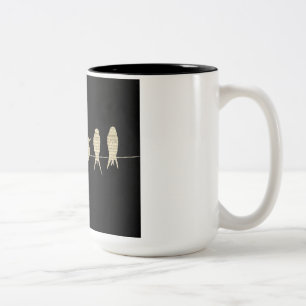 Fågelkaffe mugg