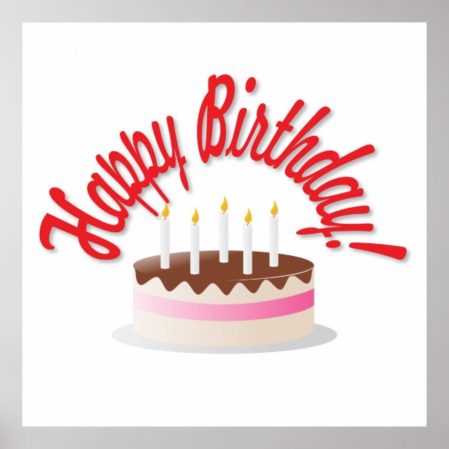 Fågelkaka Poster (Framsidan)