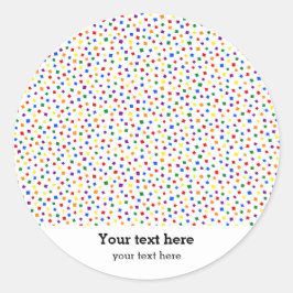 Fågelkokotabruk Runt Klistermärke