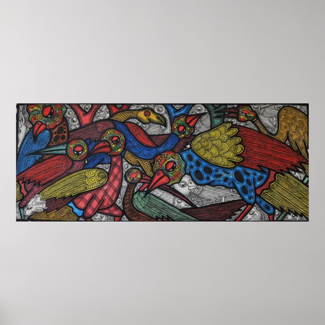 Fågelkonferens Poster (Framsidan)