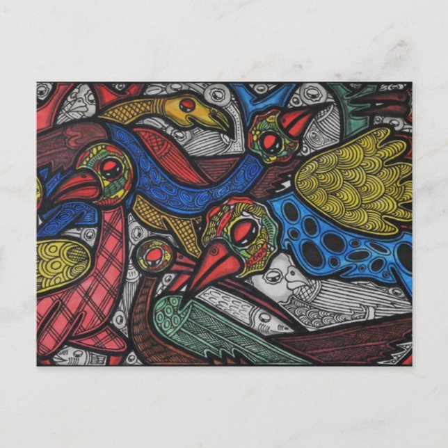 Fågelkonferens Vykort (Framsida)