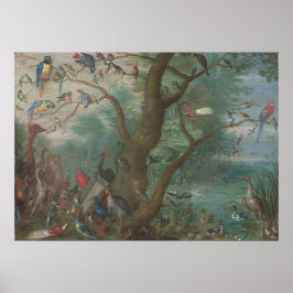Fågelkonsert - Jan van Kessel Fine Art Poster