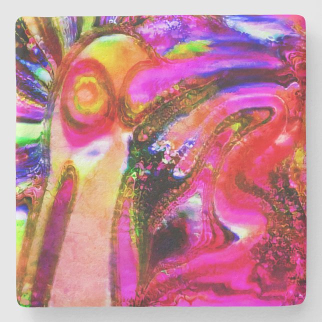 Fågelkonst Stenunderlägg (Framsidan)