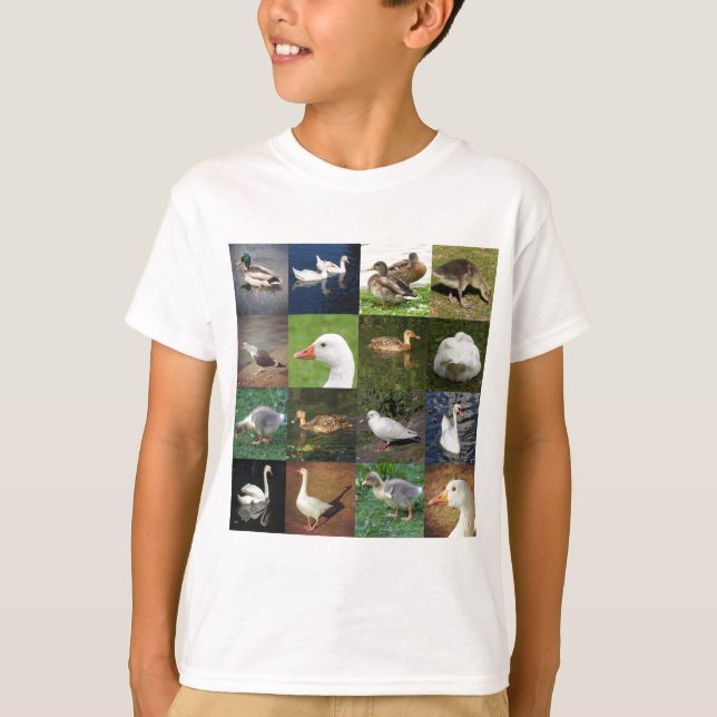 Fågellappare - Fåglar T Shirt (Framsida)