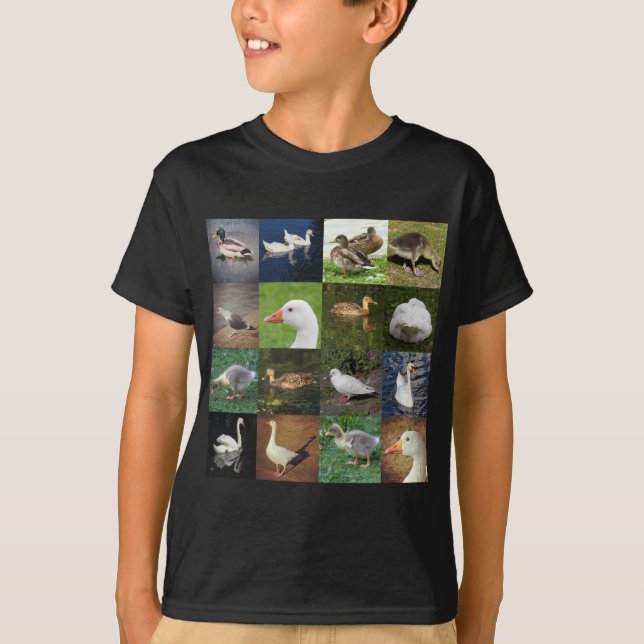 Fågellappare - Fåglar T-shirt (Framsida)