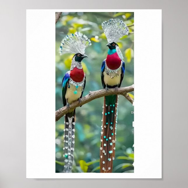 Fågellivet kan skrivas ut, Poster Pappert (projekt (Framsidan)