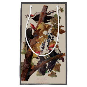 Fågelmålning av Audubon Pileated Woodpecker Bird P