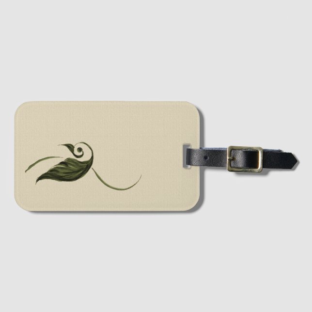 Fågelmärkre Bagagebricka (Framsida horisontal)