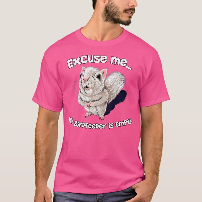 Fågelmataren är tom 1 t shirt (Framsida)