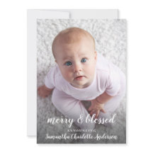 Fågelmeddelande om Merry & Blsed Photo Collage