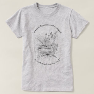 Fågelmeddelande T-Shirt