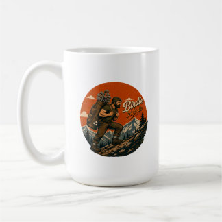 Fågelmode Vintage Golfäventyrsmugg Kaffemugg