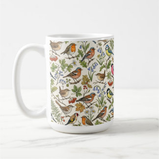 Fågelmönster Kaffemugg