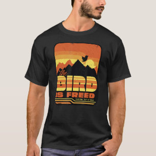 FÅGELN ÄR FRIA Lär Lär reflektera flytten på chefs T Shirt
