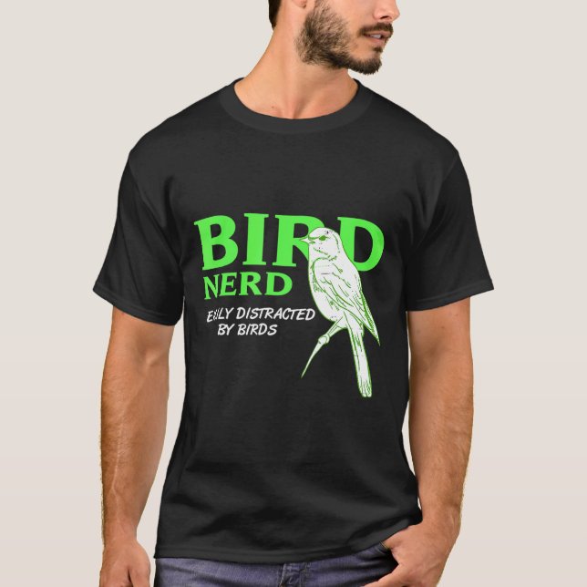 Fågeln är lätt utspridd av befintliga fåglar t shirt (Framsida)