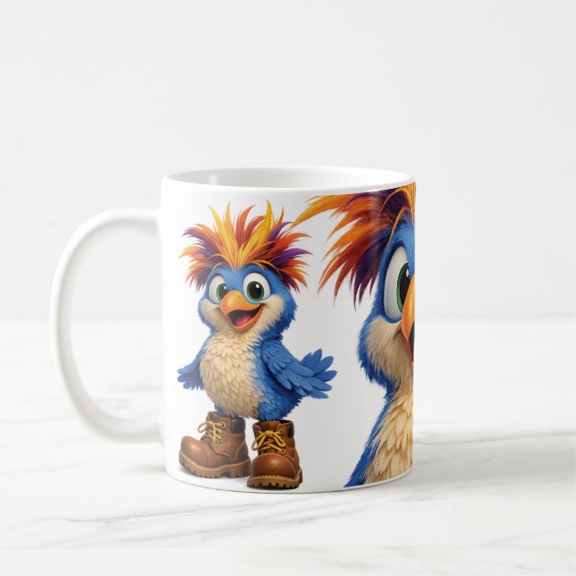 Fågeln Bird Kaffemugg (Vänster)