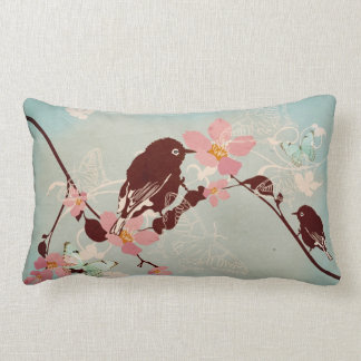 Fågeln på en trädamerikan MoJo kudder Lumbarkudde