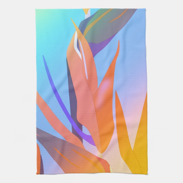 Fågeln på Paradise Kitchen Towel Kökshandduk (Vertikal)