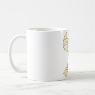 fågelnerd fågelskådare söt fågelentusiast kaffemugg