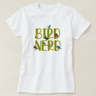 Fågelnerd Fågelskådning T Shirt