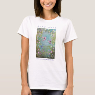 Fågelnerd & Kolibrie T-shirt