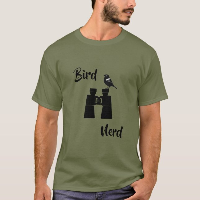 Fågelnerd T-shirt (Framsida)