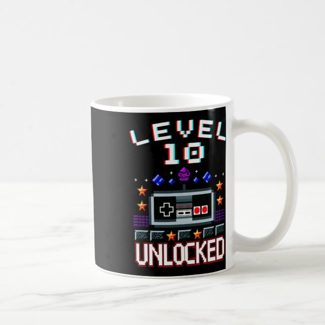 Fågelnivå 10 Olåst, roligt videospel Ga Kaffemugg (Höger)