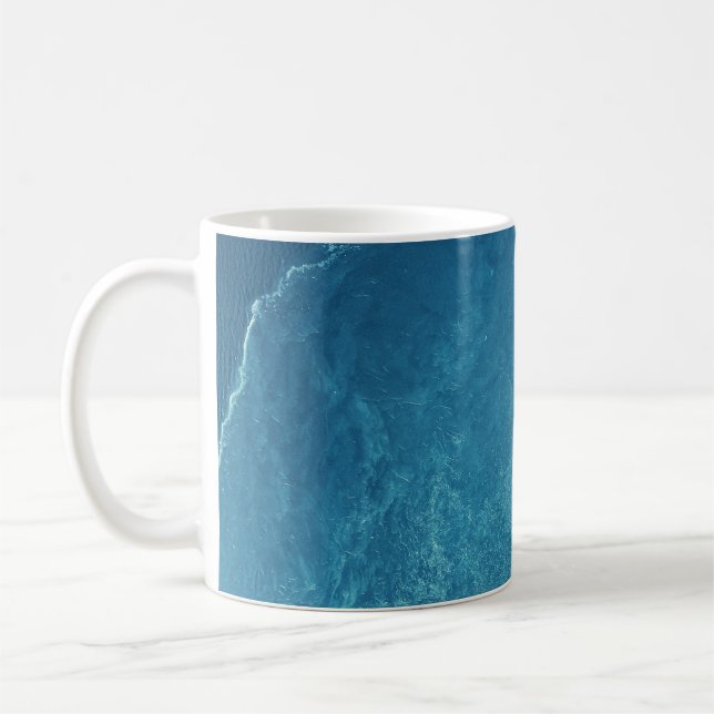 Fågelns och öga:s syn på vatten kaffemugg (Vänster)