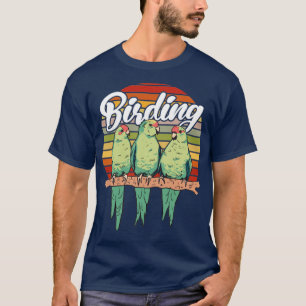 Fågelobservationer vid fågelfåglar t shirt