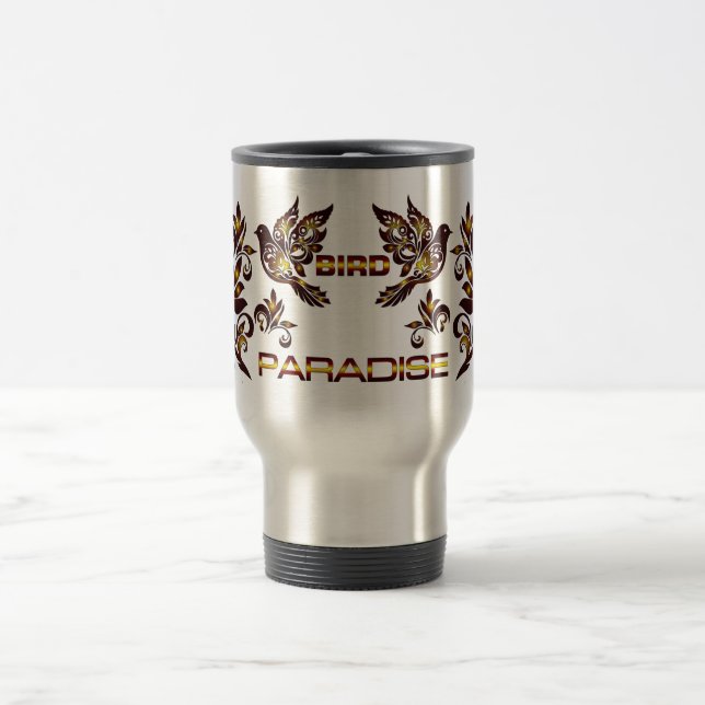 Fågelparadis-mugg Resemugg (Center)