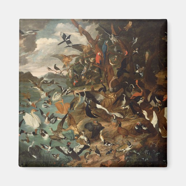 Fågelparlamentet Magnet (Framsidan)