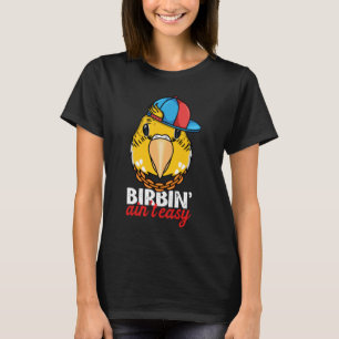 Fågelparrot I Gult Lutino Budgie B T Shirt