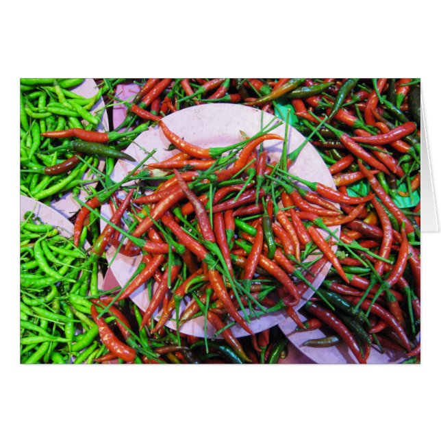 Fågelpepparkort i Öga Hälsningskort (Framsidan Horizontal)