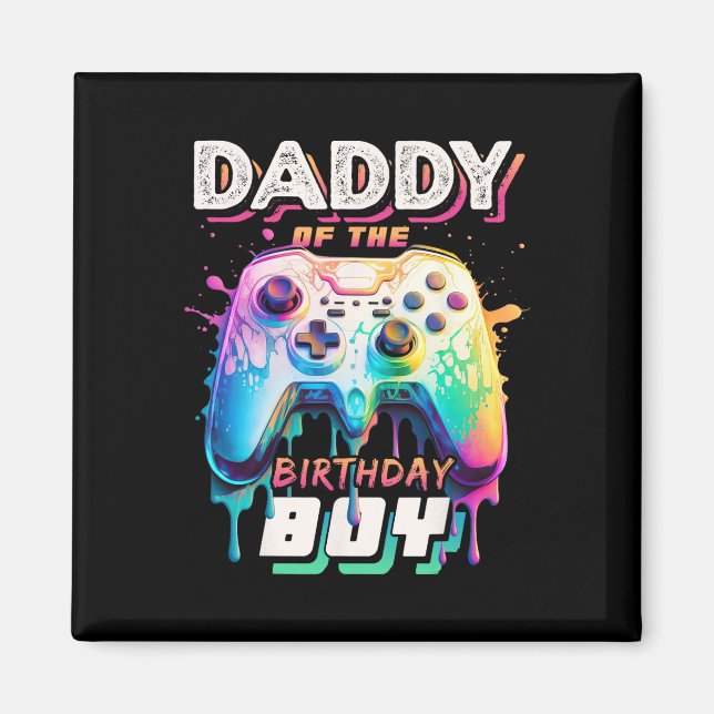Fågelpojken Matching Video Game Birt Magnet (Framsidan)