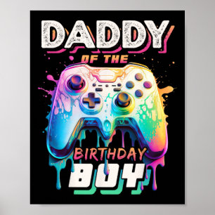 Fågelpojken Matching Video Game Birt Poster