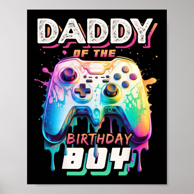 Fågelpojken Matching Video Game Birt Poster (Framsidan)