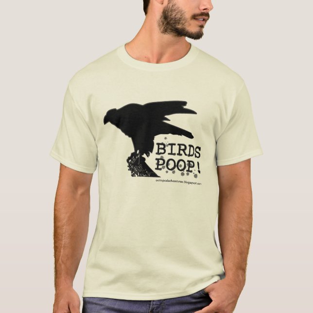 FågelPoop! Tee (Framsida)