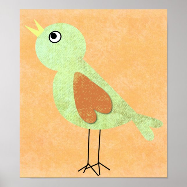 fågelposter poster (Framsidan)