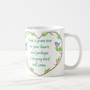 fågelproverbmugg kaffemugg