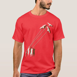 Fågelreklamblad Tee