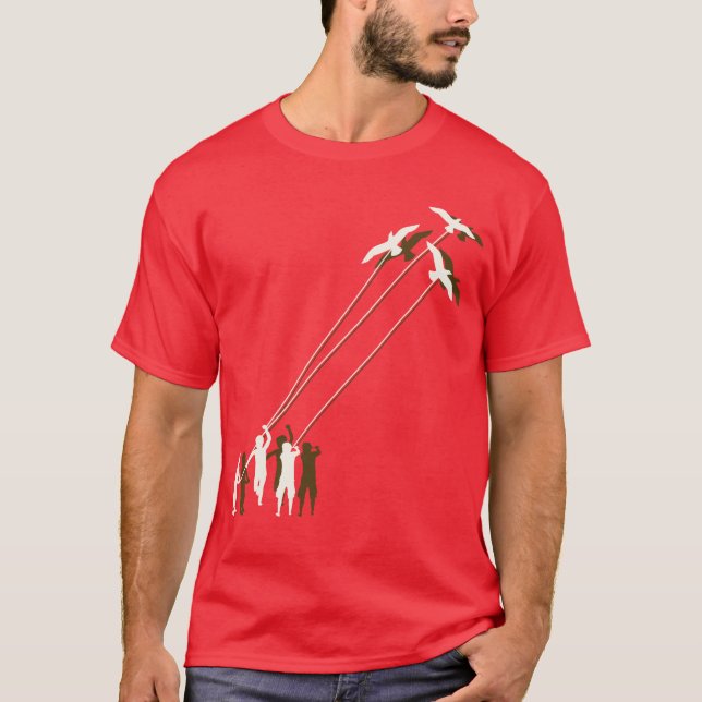 Fågelreklamblad Tee (Framsida)