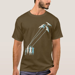 Fågelreklamblad Tee